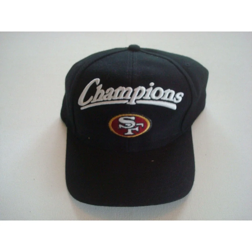 49ERS CHAMPIONS   SURF  SGA PROMO GOLF   90S SNAPBACK HAT CAP VINTAGE‎ S2